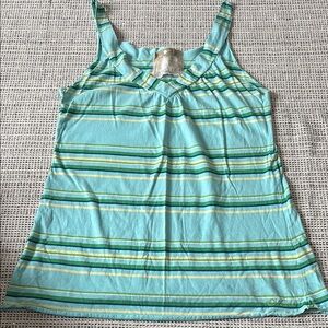Women’s O’Neill Striped SZ Large Tank Top
